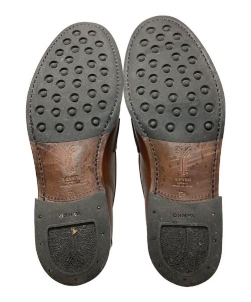 YANKO（ヤンコ）YANKO (ヤンコ) ローファー ブラウン サイズ:6 1/2の古着・服飾アイテム