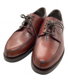 Perfetto（ペルフェット）の古着「Uチップレザーシューズ」｜ブラウン