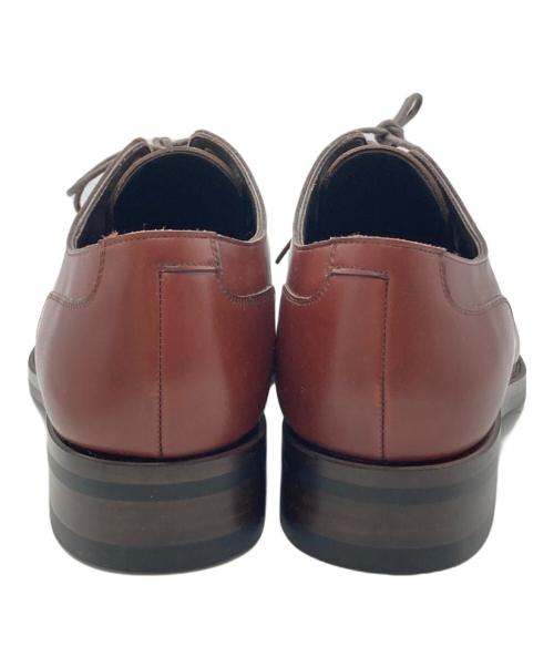 Perfetto（ペルフェット）perfetto (ペルフェット) Uチップレザーシューズ ブラウン サイズ:7の古着・服飾アイテム