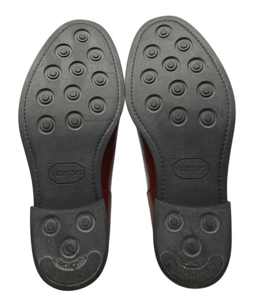 Perfetto（ペルフェット）perfetto (ペルフェット) Uチップレザーシューズ ブラウン サイズ:7の古着・服飾アイテム