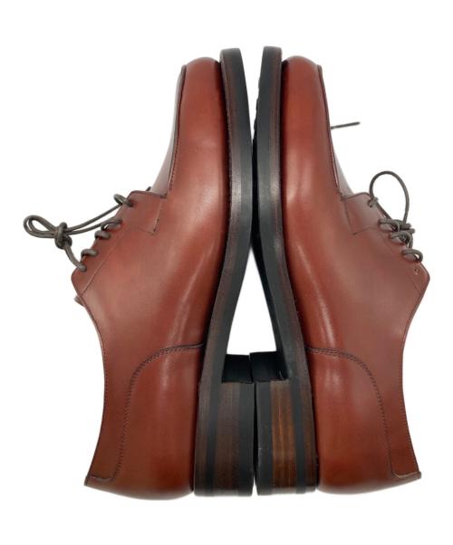 Perfetto（ペルフェット）perfetto (ペルフェット) Uチップレザーシューズ ブラウン サイズ:7の古着・服飾アイテム