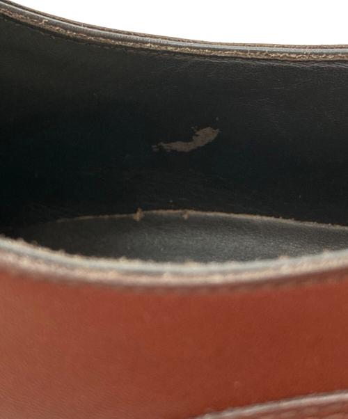 Perfetto（ペルフェット）perfetto (ペルフェット) Uチップレザーシューズ ブラウン サイズ:7の古着・服飾アイテム