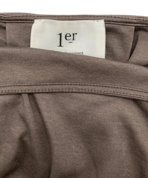 1er Arrondissement（プルミエ アロンディスモン）1er Arrondissement (プルミエ アロンディスモン) オーバルニュアンスワンピース グレー サイズ:下記参照の古着・服飾アイテム