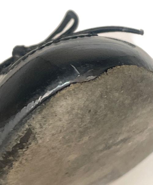 CHANEL（シャネル）CHANEL (シャネル) パテントココマークバレエシューズ ブラック サイズ:36 1/2の古着・服飾アイテム