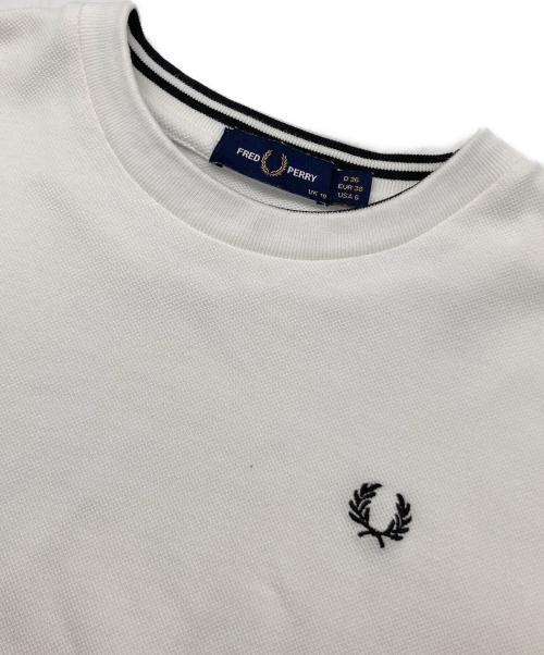 FRED PERRY（フレッドペリー）FRED PERRY (フレッドペリー) RAY BEAMS (レイ ビームス) 別注 Reluxed Pique T-shirt ホワイト サイズ:UK 10の古着・服飾アイテム