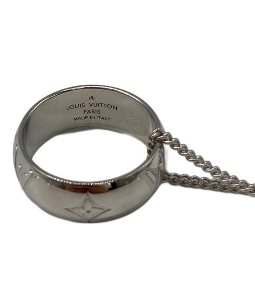 LOUIS VUITTON（ルイ ヴィトン）LOUIS VUITTON (ルイ ヴィトン) リングネックレス モノグラム シルバーの古着・服飾アイテム