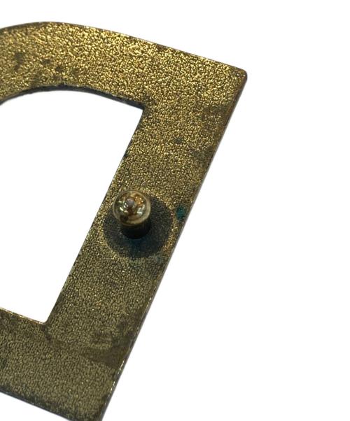 DOLCE & GABBANA（ドルチェ＆ガッバーナ）DOLCE & GABBANA (ドルチェ＆ガッバーナ) ロゴレザーベルト ブラウン サイズ:-の古着・服飾アイテム