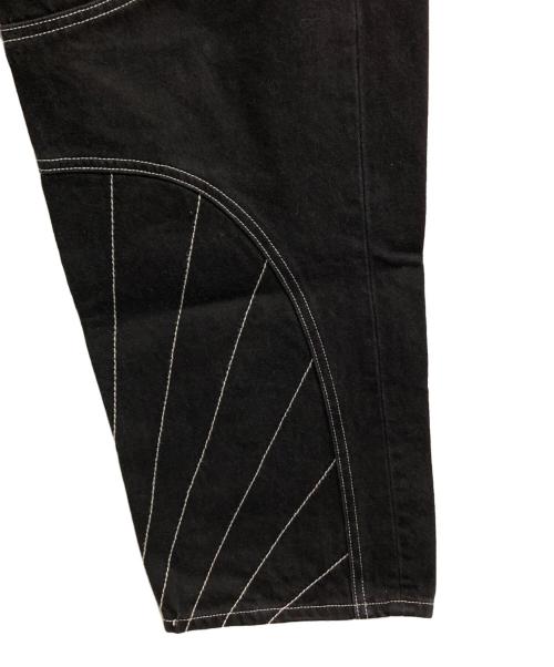 SUPREME（シュプリーム）SUPREME (シュプリーム) Radial Embroidered Loose Fit Jean ブラック サイズ:30の古着・服飾アイテム