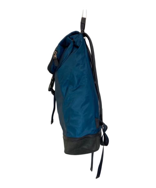 COACH（コーチ）COACH (コーチ) VARICK DUFFLE BACKPACK IN LEATHER ネイビーの古着・服飾アイテム