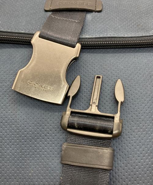 COACH（コーチ）COACH (コーチ) VARICK DUFFLE BACKPACK IN LEATHER ネイビーの古着・服飾アイテム