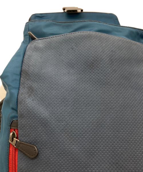 COACH（コーチ）COACH (コーチ) VARICK DUFFLE BACKPACK IN LEATHER ネイビーの古着・服飾アイテム