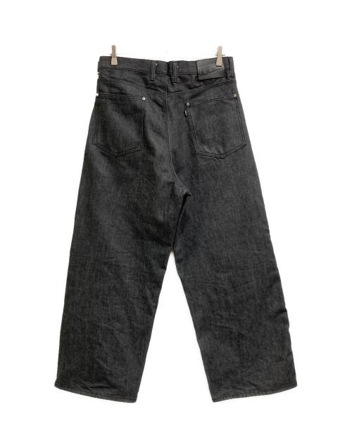 geeks（ギークス）geeks (ギークス) INDIGO DENIM BAGGY PANTS インディゴ サイズ:1の古着・服飾アイテム