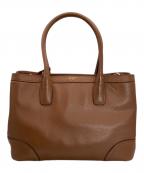 LAUREN RALPH LAURENローレンラルフローレン）の古着「2WAYトートバッグ」｜ブラウン