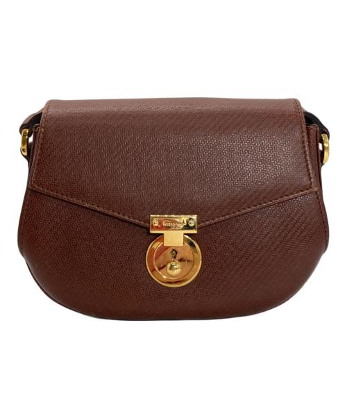 Salvatore Ferragamo（サルヴァトーレ フェラガモ）Salvatore Ferragamo (サルヴァトーレ フェラガモ) オールドショルダーバッグ ブラウンの古着・服飾アイテム