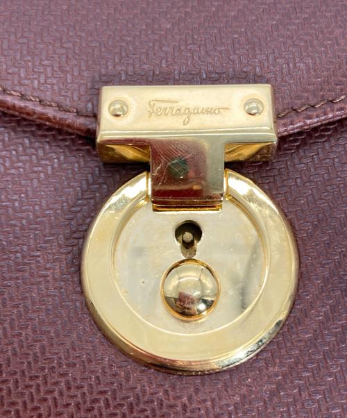 Salvatore Ferragamo（サルヴァトーレ フェラガモ）Salvatore Ferragamo (サルヴァトーレ フェラガモ) オールドショルダーバッグ ブラウンの古着・服飾アイテム