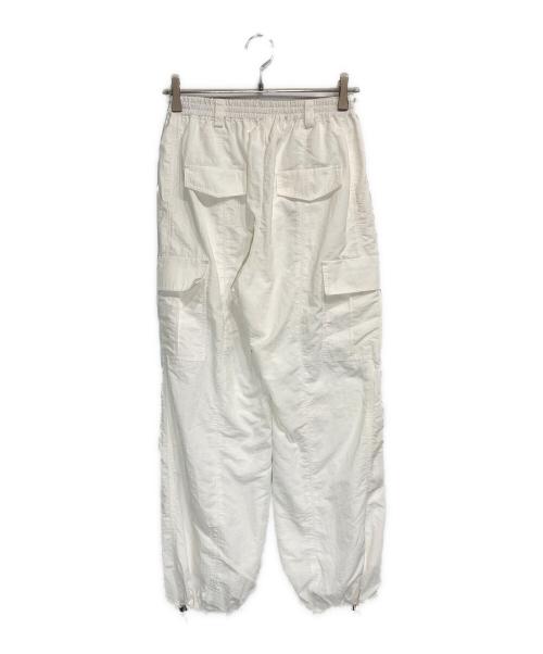 ARPEGE STORY（アルページュストーリー）Arpege story (アルページュストーリー) パラシュートパンツ ホワイトの古着・服飾アイテム