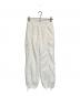 Arpege story（アルページュストーリー）の古着「パラシュートパンツ」｜ホワイト