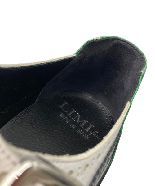 LIMI feu（リミフゥ）LIMI feu (リミフゥ) ウィングチップ プラットフォーム シューズ ホワイト×ブラック サイズ:4の古着・服飾アイテム