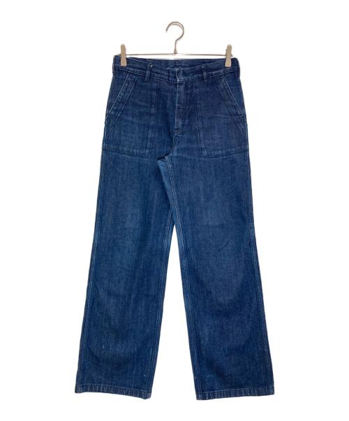 HYKE（ハイク）HYKE (ハイク) ベイカーデニムパンツ インディゴ サイズ:2の古着・服飾アイテム