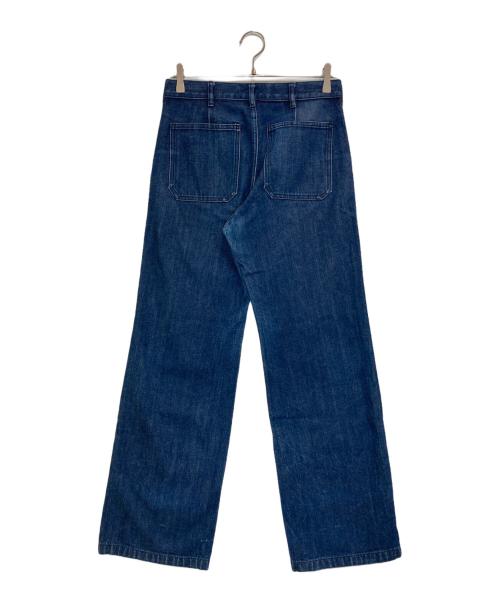 HYKE（ハイク）HYKE (ハイク) ベイカーデニムパンツ インディゴ サイズ:2の古着・服飾アイテム