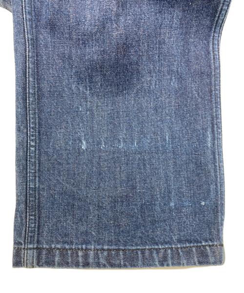 HYKE（ハイク）HYKE (ハイク) ベイカーデニムパンツ インディゴ サイズ:2の古着・服飾アイテム