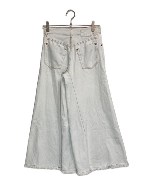MARTIN MARGIELA（マルタン・マルジェラ）Martin Margiela (マルタン・マルジェラ) ワイドレッグブリーチデニムパンツ ブルー サイズ:36の古着・服飾アイテム