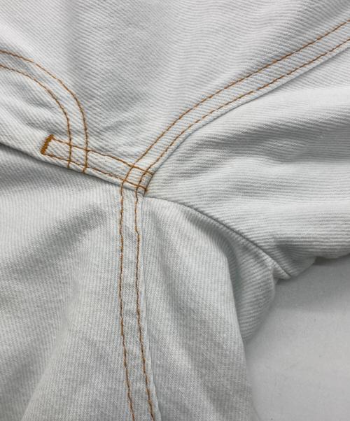 MARTIN MARGIELA（マルタン・マルジェラ）Martin Margiela (マルタン・マルジェラ) ワイドレッグブリーチデニムパンツ ブルー サイズ:36の古着・服飾アイテム