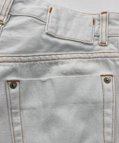 MARTIN MARGIELA（マルタン・マルジェラ）Martin Margiela (マルタン・マルジェラ) ワイドレッグブリーチデニムパンツ ブルー サイズ:36の古着・服飾アイテム