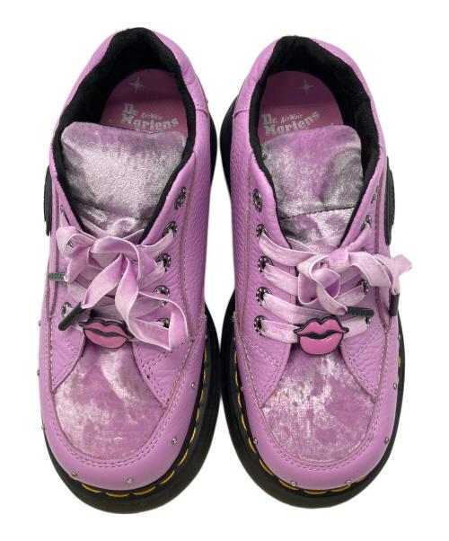 Dr.Martens（ドクターマーチン）Dr.Martens (ドクターマーチン) BUZZ BRATZ 5 ホール シューズ ピンク サイズ:36の古着・服飾アイテム