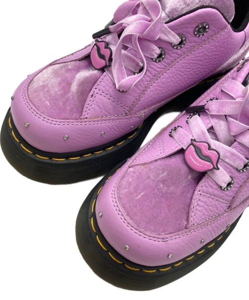Dr.Martens（ドクターマーチン）Dr.Martens (ドクターマーチン) BUZZ BRATZ 5 ホール シューズ ピンク サイズ:36の古着・服飾アイテム