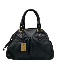 Marc by Marc Jacobs（マークバイマークジェイコブス）の古着「レザーハンドバッグ」｜ブラック