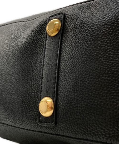 Marc by Marc Jacobs（マークバイマークジェイコブス）Marc by Marc Jacobs (マークバイマークジェイコブス) レザーハンドバッグ ブラックの古着・服飾アイテム