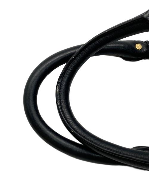 Marc by Marc Jacobs（マークバイマークジェイコブス）Marc by Marc Jacobs (マークバイマークジェイコブス) レザーハンドバッグ ブラックの古着・服飾アイテム