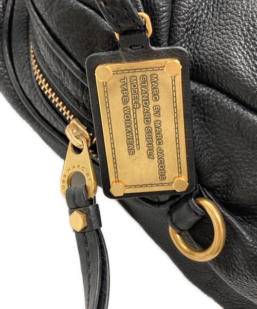 Marc by Marc Jacobs（マークバイマークジェイコブス）Marc by Marc Jacobs (マークバイマークジェイコブス) レザーハンドバッグ ブラックの古着・服飾アイテム