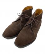 JOHNSTON&MURPHYジョンストン＆マーフィー）の古着「チャッカーブーツ」｜ブラウン