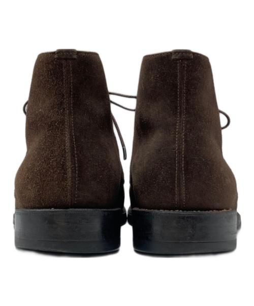 JOHNSTON&MURPHY（ジョンストン＆マーフィー）JOHNSTON&MURPHY (ジョンストン＆マーフィー) チャッカーブーツ ブラウン サイズ:SIZE 6の古着・服飾アイテム