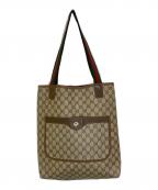 GUCCIグッチ）の古着「GGスプリームトートバッグ」｜ベージュ