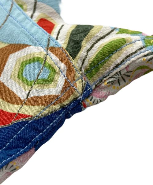 Sun Surf（サンサーフ）Sun Surf (サンサーフ) 和柄アロハシャツ/SAKURA FESTIVAL ブルー×ピンク サイズ:Sの古着・服飾アイテム