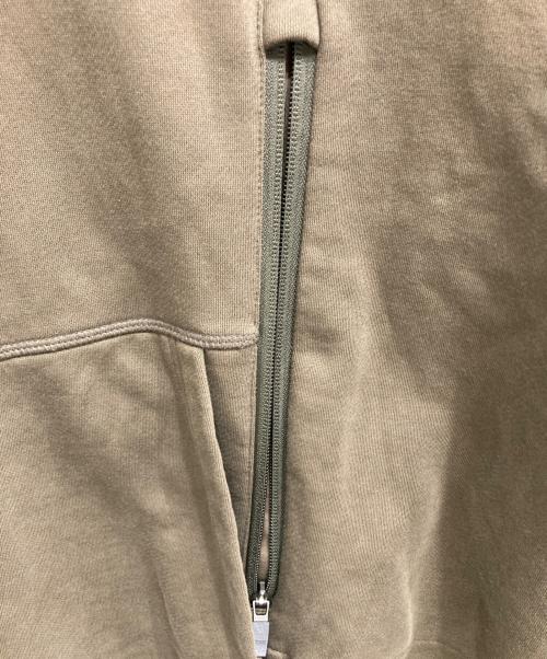 ACRONYM（アクロニウム）ACRONYM (アクロニウム) ORGANIC COTTON HOODED SWEAT SHIRT ブラウン サイズ:XLの古着・服飾アイテム