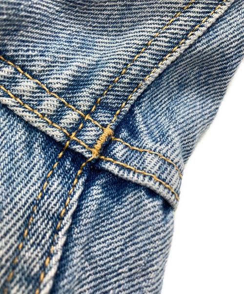 moussy（マウジー）moussy (マウジー) CROSS WAIST WIDE STRAIGHT インディゴ サイズ:2の古着・服飾アイテム