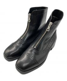 apres（アプレ）の古着「センタージップブーツ」｜ブラック