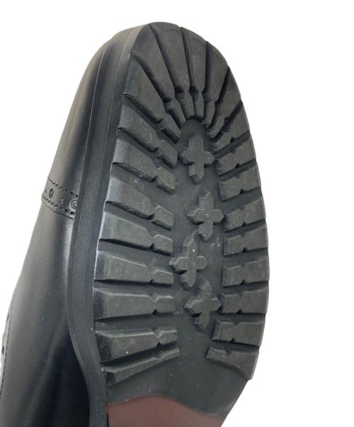 apres（アプレ）apres (アプレ) センタージップブーツ ブラック サイズ:SIZE 24cmの古着・服飾アイテム