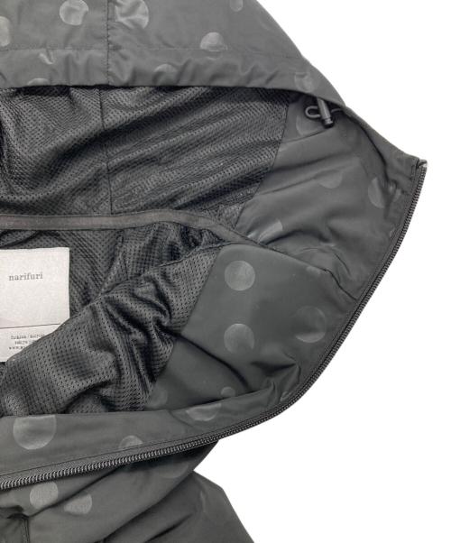 narifuri（ナリフリ）narifuri (ナリフリ) ドットウィンドブレーカー ブラック サイズ:Sの古着・服飾アイテム