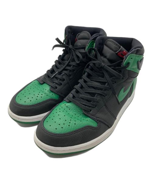 NIKE（ナイキ）NIKE (ナイキ) Air Jordan 1 Retro High OG/555088-030 ブラック×グリーン サイズ:SIZE 27.5cmの古着・服飾アイテム
