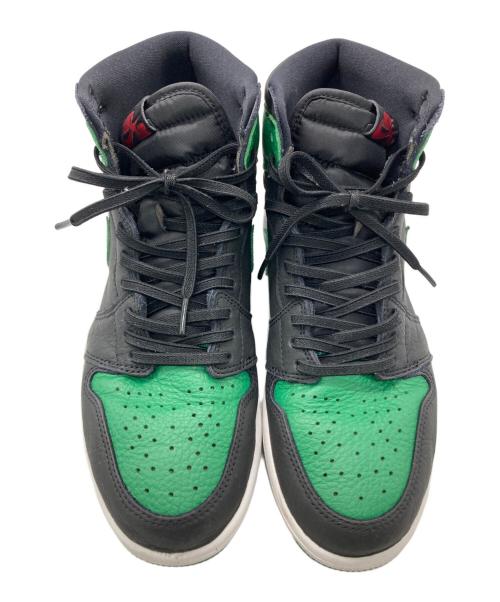 NIKE（ナイキ）NIKE (ナイキ) Air Jordan 1 Retro High OG/555088-030 ブラック×グリーン サイズ:SIZE 27.5cmの古着・服飾アイテム