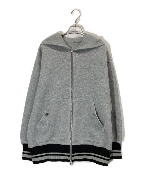 Diagram（ダイアグラム）Diagram (ダイアグラム) ダンボールニットフーディー グレー サイズ:36の古着・服飾アイテム