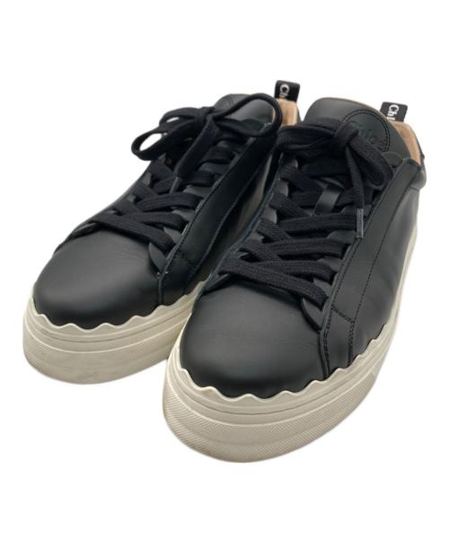 Chloe（クロエ）Chloe (クロエ) Laurenスニーカー ブラック サイズ:SIZE 38の古着・服飾アイテム