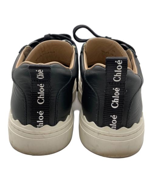 Chloe（クロエ）Chloe (クロエ) Laurenスニーカー ブラック サイズ:SIZE 38の古着・服飾アイテム
