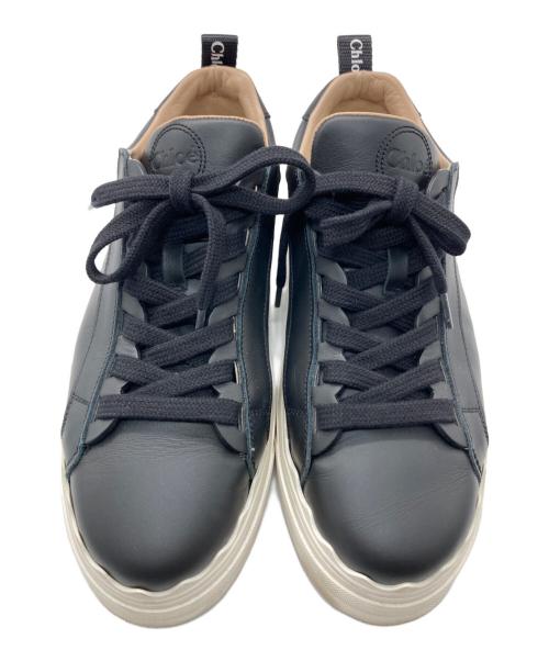 Chloe（クロエ）Chloe (クロエ) Laurenスニーカー ブラック サイズ:SIZE 38の古着・服飾アイテム