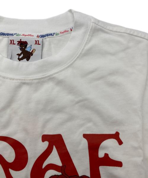 GRAF&WU（グラフアンドユー）GRAF&WU (グラフアンドユー) ロングスリーブカットソー ホワイト サイズ:ＸＬの古着・服飾アイテム